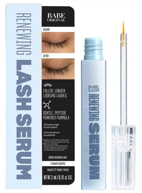 Babe Original 리뉴잉 래쉬 세럼 속눈썹 영양제 2개월 공급 3ml, 1개