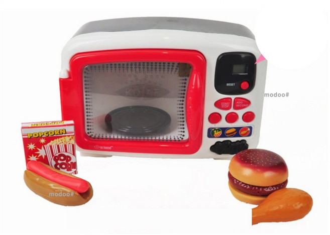 어린이 주방놀이 전자레인지 햄버거 핫도그 만들기 세트
