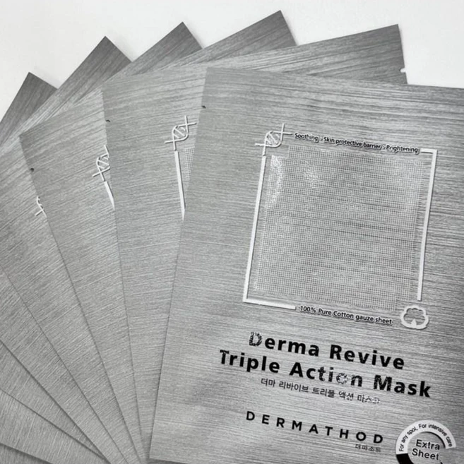 더마소드 더마리바이브 트리플액션마스크 1box(8매입)+2매 추가, 1개 - 쿠팡
