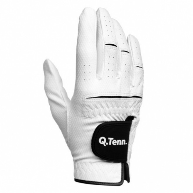 큐텐 테니스 장갑, 화이트 + 블랙, 1개