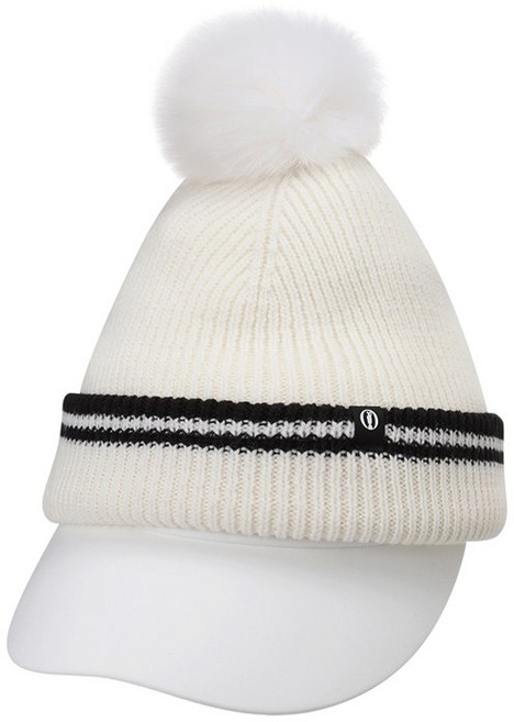THE OPEN 여성 니트 비니 세트 썬캡 RWACK8891-101, 000, O.WHITE, 1개