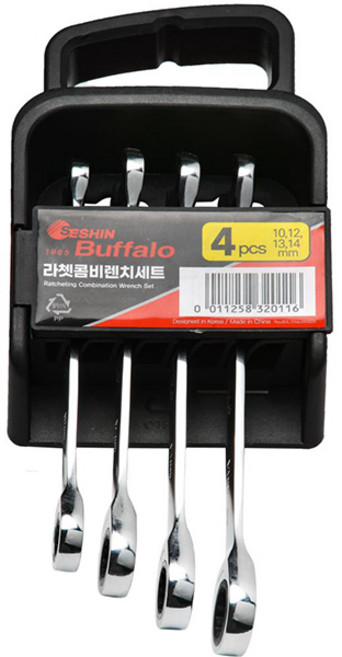 세신s 버팔로 라쳇콤비렌치세트 4pcs