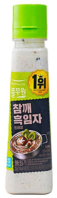 풀무원 참깨흑임자드레싱, 1개, 220g