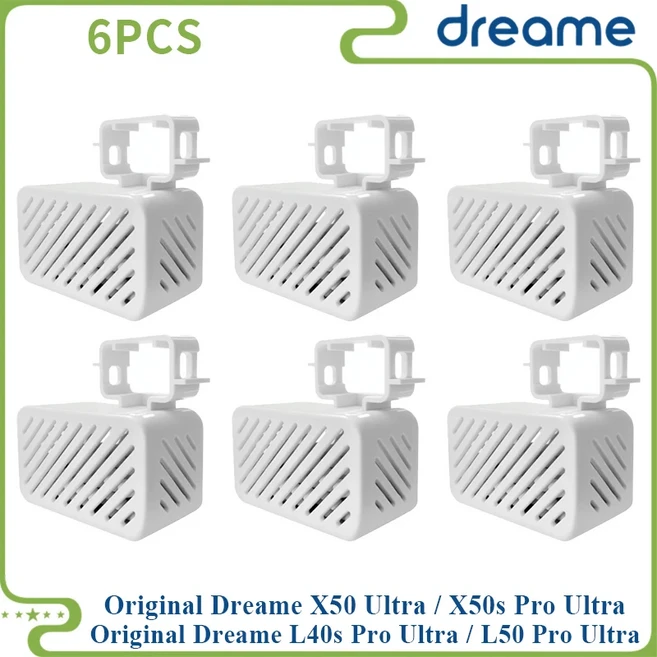 드리미 X50 울트라/X50s/X50s 프로 울트라/L50/L40s 프로 울트라) 부품 실버 이온 모듈 오수 탱크 탈취 입, 02 6PCS