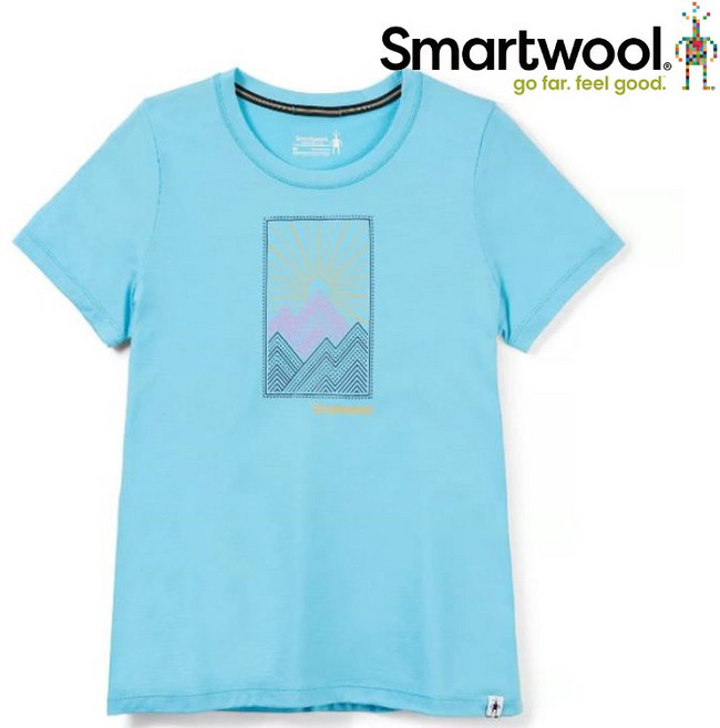 Smartwool Merino Sport 150 女款美麗諾羊毛T恤 海岸日出 SW016600