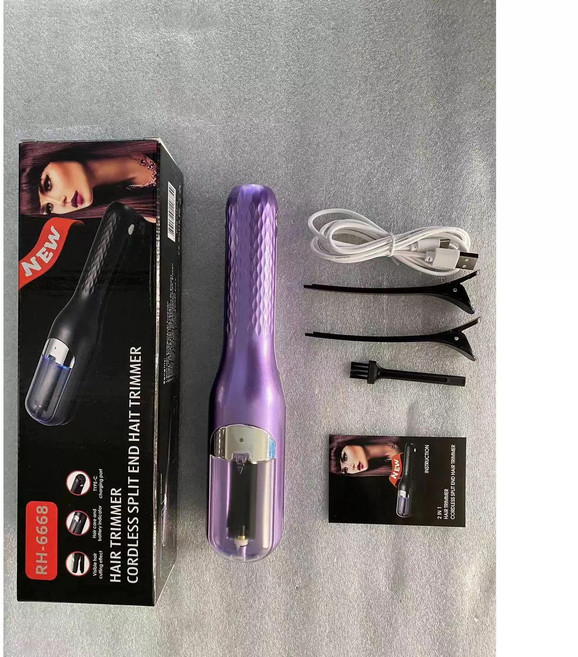 매력상점 손상모컷팅기 상한머리자르는기계, 퍼플, 기본 모델명/품번