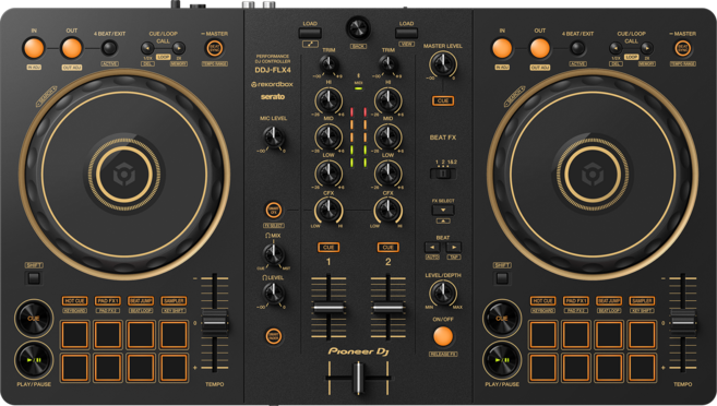 Pioneer DJ DDJ-FLX4 混音台, 黑