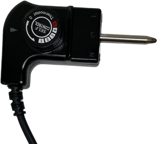 전기 그릴 프라이팬 자동 온도 조절기 5단계 코드전선