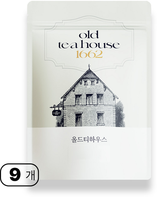 올드티하우스 레몬밤차 꽃차 생분해 삼각티백, 9개, 50개입, 700mg