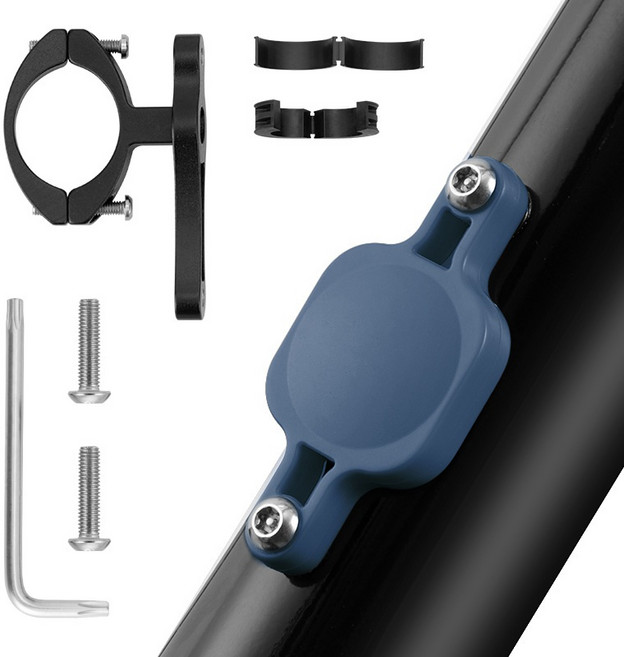 까마느 자전거 에어 태그 보호 커버 도난방지 실리콘 케이스