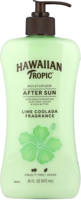 건강챙기세요 Hawaiian Tropic 애프터 선 모이스처라이저 라임 쿨라다 473ml(16fl oz) 백살까지오래오래 - 쿠팡