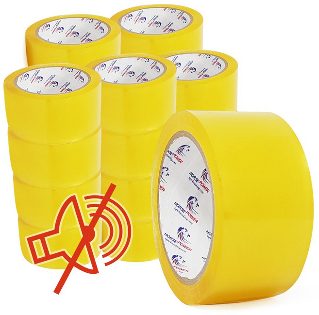 홀스파워 무소음 OPP 투명 박스테이프 48mm x 40m, 20개