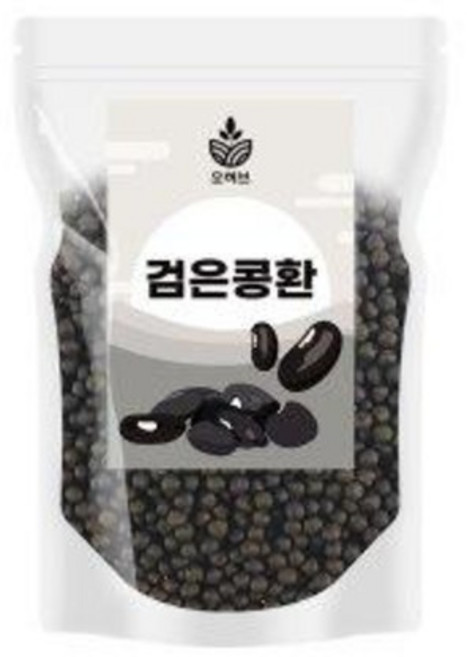 국산 검은콩환 서리태환 250g, 없음, 1개