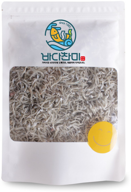 바다찬미 국내산 짜지않은 햇 지리멸치(최상급) 볶음용 선물용 멸치, 1개, 300g
