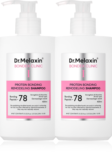 닥터 멜락신 본덱스 단백질 결합 리모델링 샴푸, 2개, 400ml