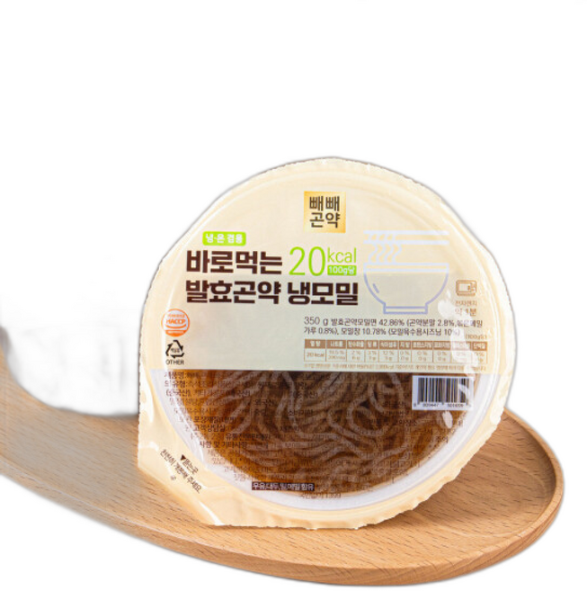 당 20kcal 바로먹는 발효곤약 냉모밀, 4세트, 100g