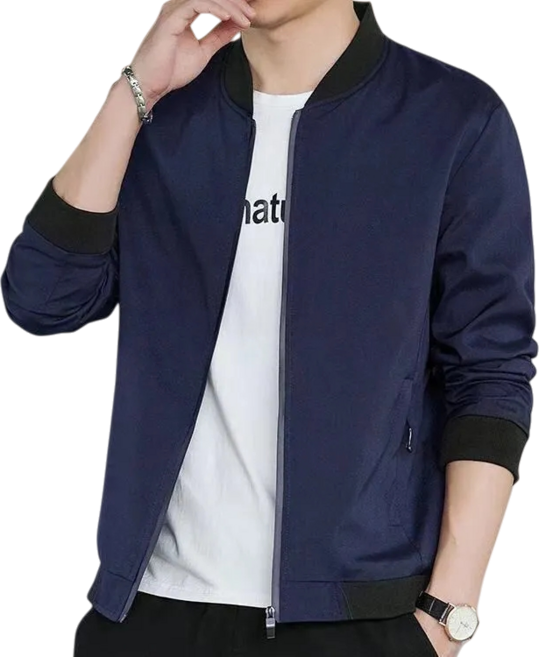 Makone 남성 봄 가을 스카잔 캐주얼 잠바 자켓