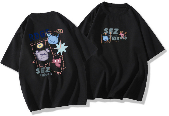 女款Oversize設計感短袖T恤