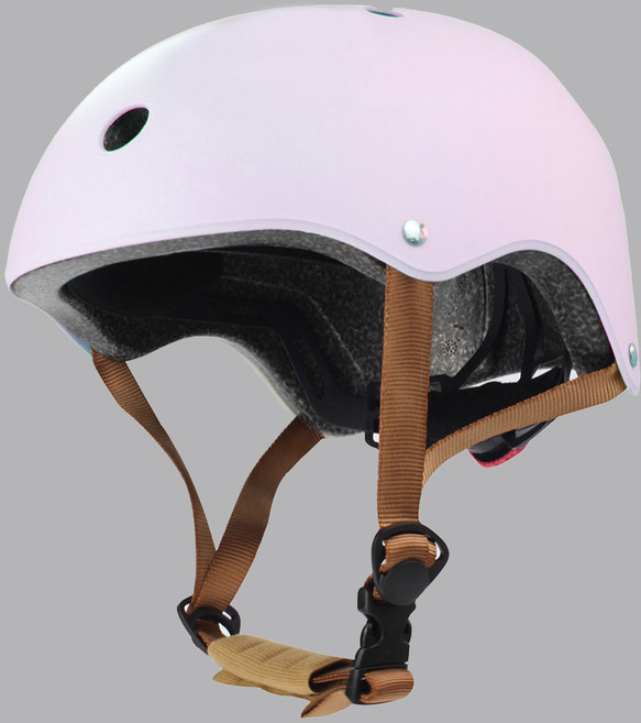 심플리티 유아 어린이 헬멧 킥보드 자전거, 안전모 페일핑크, 1개