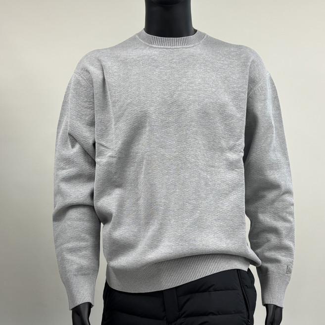 [국내정식매장] 뉴에라 티셔츠 MLB [블랙라벨] 스웨터 테크 맨투맨 헤더 그레이