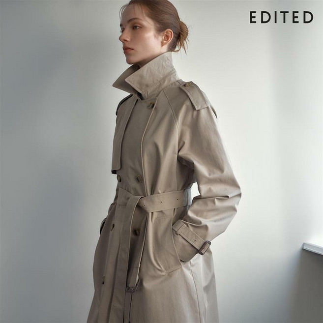 [런칭가 119 000원→2만원↓] 에디티드 에센셜 트렌치 롱 코트