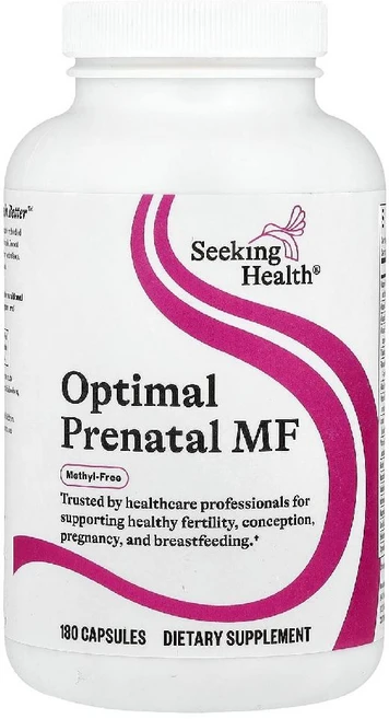 시킹헬스 옵티멀 프리네이탈 Optimal Prenatal MF 베지캡슐 180정 - 쿠팡