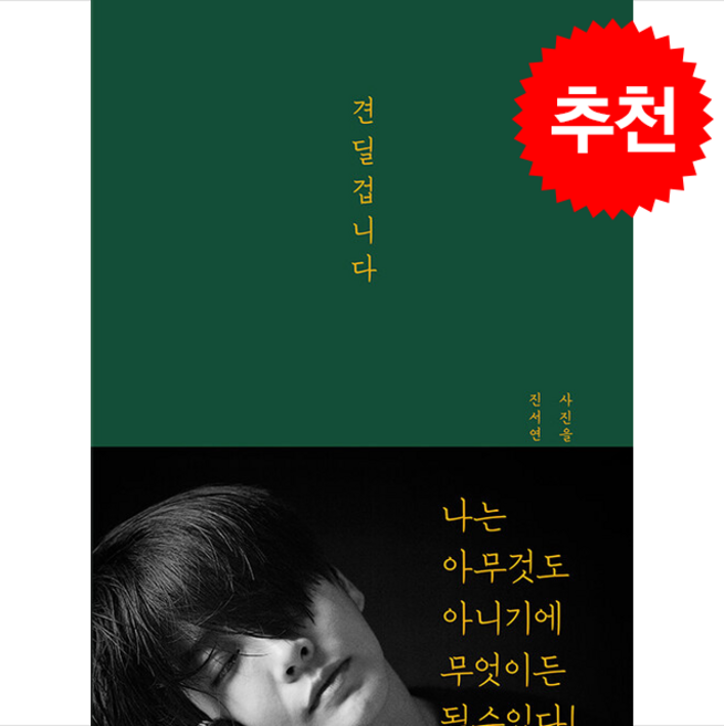 [진서연 에세이] 견딜겁니다 + 쁘띠수첩 증정, 답, 진서연