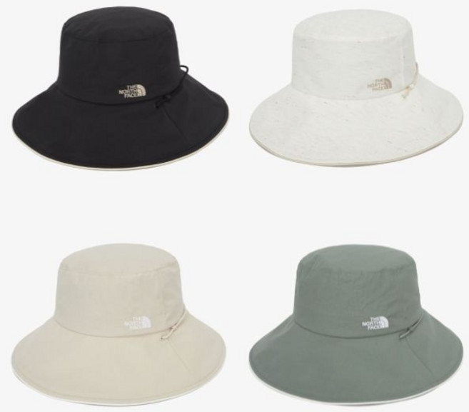 노스페이스 우먼 와이드 브림 햇 NE3HQ07, 그레이시 카키