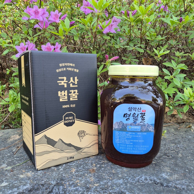 설악산 명월꿀 사양 밤나무꿀, 1개, 2.4kg
