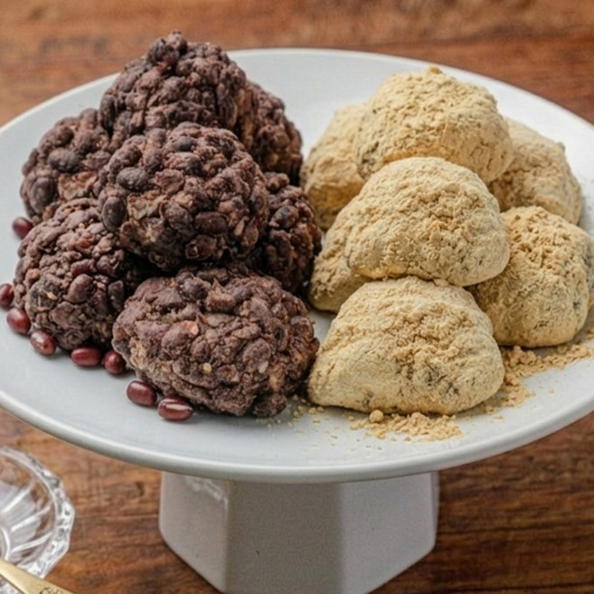 제주 오메기떡 반반세트(팥+콩가루) 50개입 개별포장, 1개, 3.375kg