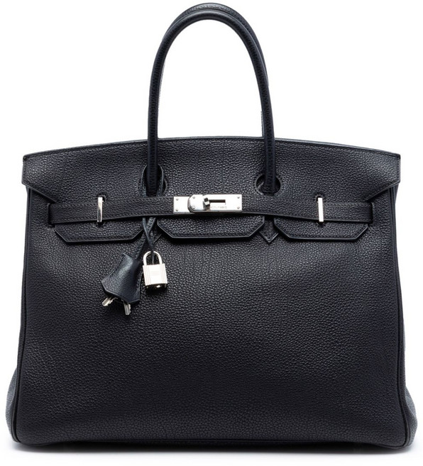 에르메스 중고 2003 토고 버킨 리토른 35 핸드백