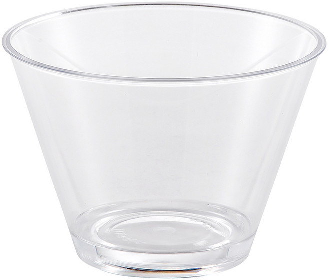 국산 업소용 플라스틱 PC 씨리얼 빙수볼 투명 심플볼, 1개, PC 심플볼 (중)