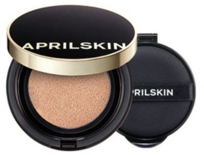 에이프릴스킨 매직스노우 쿠션 블랙 3.0, 21호 라이트베이지, 1개, 본품+리필