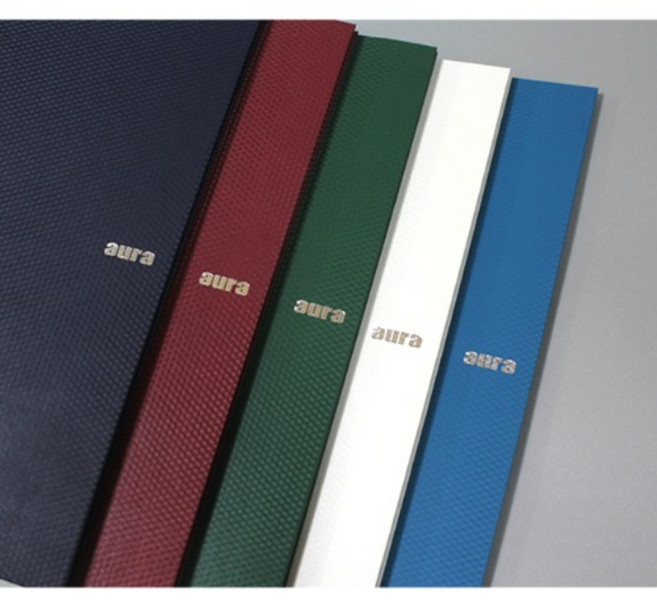 아우라 A4 메트홀더 클리어화일 40매 고급화일 펠리스, 아이보리