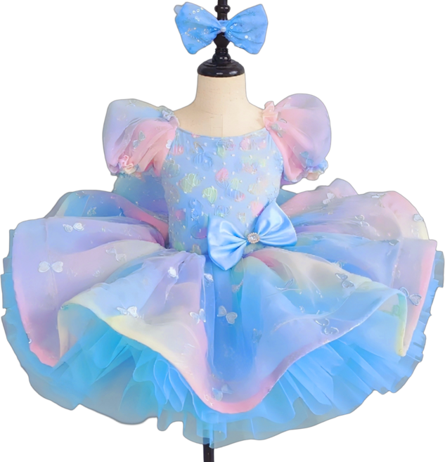 여아용 튜튜 예닝 슈가 클라우드 드레스 발레복