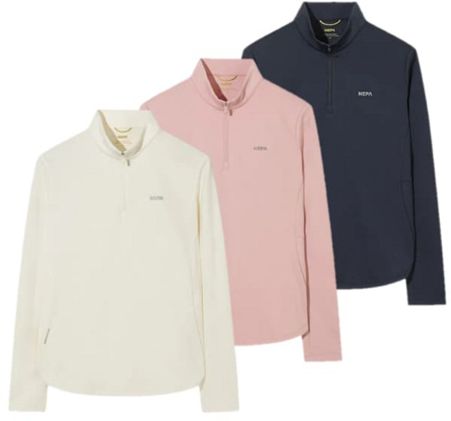 네파 여성 봄여름 패스파인더 베이직 긴팔 집업티셔츠 7M25401 DVB921 YSA349