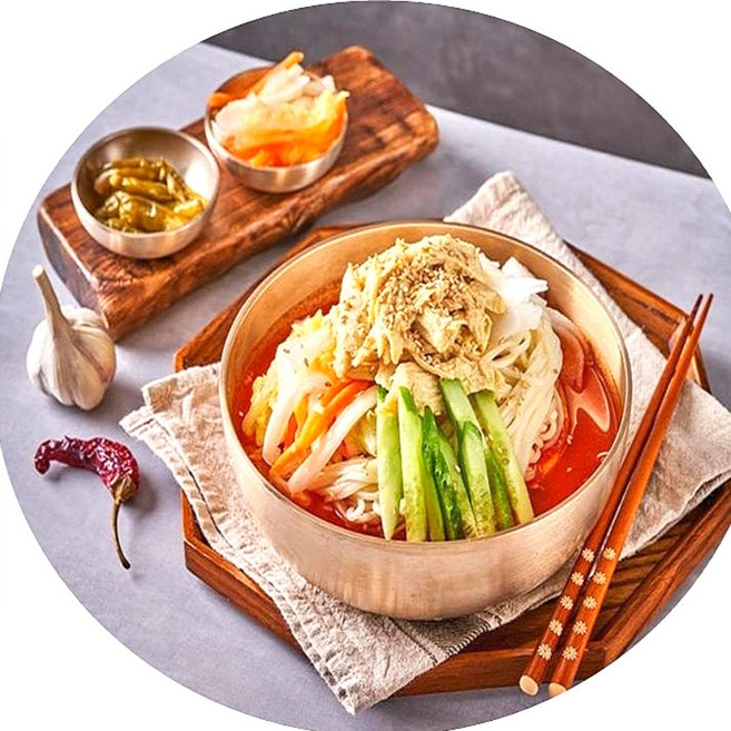 초계국수 막국수 육수 8인분 닭가슴살 추가, 8개, 600g