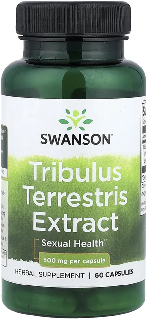 단백질 비타민 철분 마그내슘 칼슘 Swanson 트리블러스 추출물 500mg 캡슐 60정 고루고루섭취해주세요, Swanson트리블러스추출물500mg캡슐60정, 1개 - 쿠팡