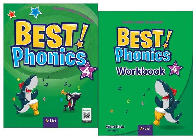 베스트 파닉스 Best Phonics Level 4 Student Book+Workbook