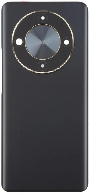 아이라이너 아이라이너펜슬 아이라이너브러쉬Honor X9b 용 뒷면 커버 (카메라 렌즈 커버 포함) 전화 부품, 01 검정색