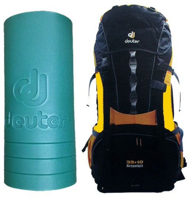 도이터 배낭폼 배낭각잡기