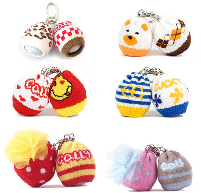 콜리스 골프 니트 투볼주머니(볼파우치), 트윈24, 1개