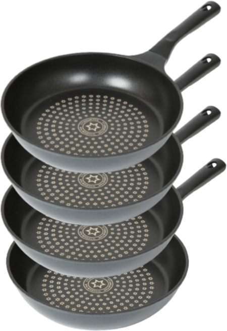 셰프쿡 키친 티타늄코팅 IH 인덕션 후라이팬, 30cm, 4개