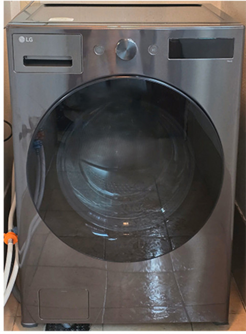 LG전자 트롬 오브제컬렉션 세탁기 21kg 방문설치, FG21KN, 스페이스 블랙