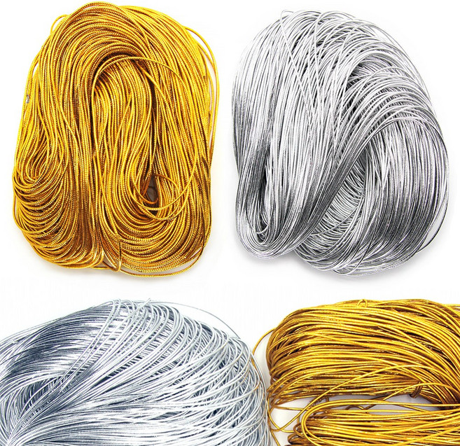 금사 은사 금은사 금은줄 끈 인현끈 포장끈 대용량 공예재료, 금사-(약 180m), 1개