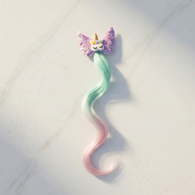 [헤이븐리] 유니콘 헤어 브릿지 머리핀