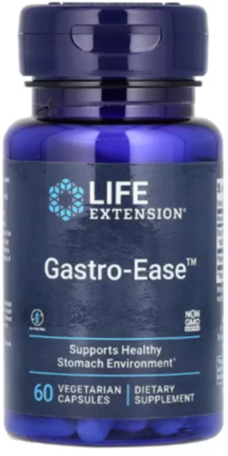 라이프익스텐션 Gastro-Ease 아연 L-카르노신 60 베지 캡슐 (1개월분), 60정, 1개 - 쿠팡