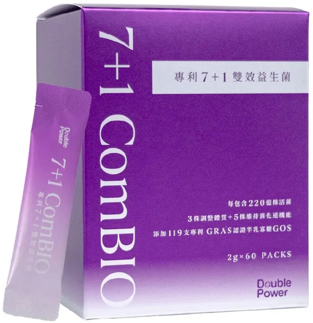 Double Power專利7+1雙效益生菌, 6個, 雙效益生菌 60包/盒, 60份