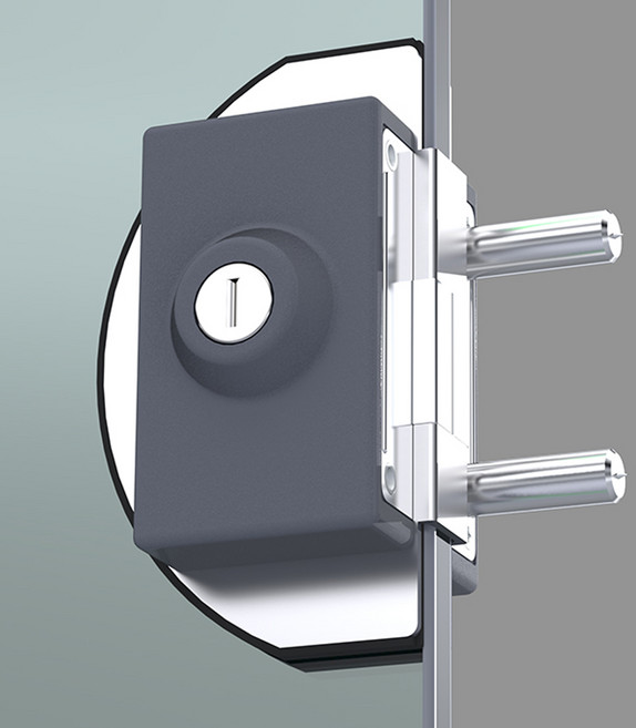 G-300 G-310 양문 강화유리 현관문 보조키 잠금장치, G300 외문