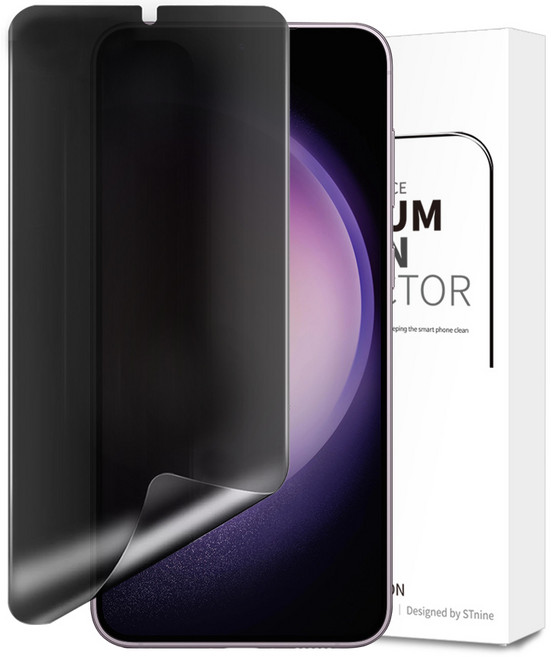 리빙그레이 갤럭시 S23 플러스 울트라 FE 사생활보호 저반사 AG 지문 방지 매트 액정 보호 필름, 1개